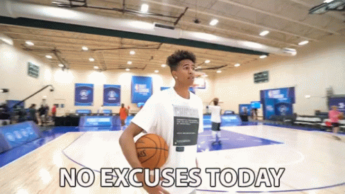 No Excuses Today No Exemption GIF - No Excuses Today No Exemption Determined GIFs