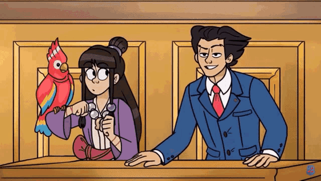 Middle Finger Phoenix Wright GIF - Middle Finger Phoenix Wright GIFs