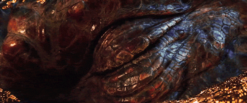 Draco Dormiens Nunquam Titillandus GIF - Dragon Dragon Eyes Smaug GIFs
