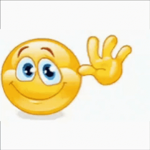 Smile Wave GIF - Smile Wave Emoji GIFs