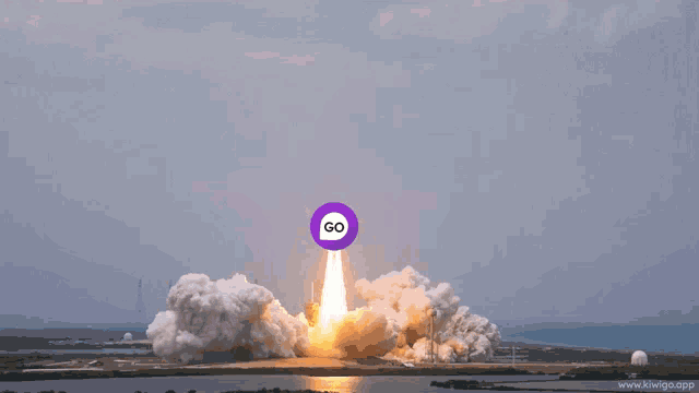 Kiwigo Space Launch GIF