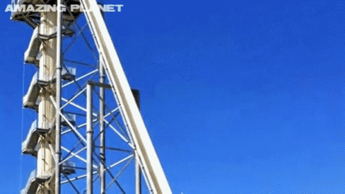 Crazy GIF - Too High Water Slide Water Park GIFs