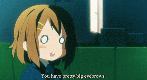 Anime Eyebrows GIF - Anime Eyebrows Pickles GIFs