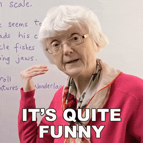 It'S Quite Funny Gill GIF - It'S Quite Funny Gill Engvid GIFs