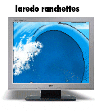 an lg computer monitor shows a wave in the ocean