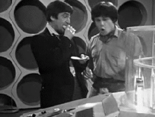 Second Doctor Sandwich GIF - Second Doctor Sandwich Patrick Troughton GIFs