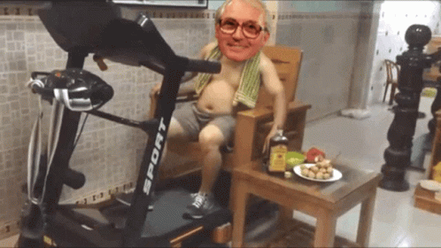 Little And Large Lazy GIF - Little And Large Lazy Treadmill GIFs