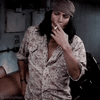 The Brave Johnny Depp GIF
