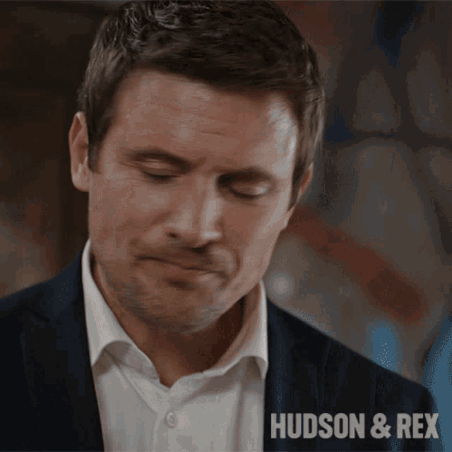 Wipe Face Charlie Hudson GIF - Wipe Face Charlie Hudson Hudson And Rex GIFs
