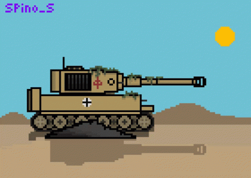Tiger I Pixel Art GIF - Tiger I Pixel Art Tank GIFs
