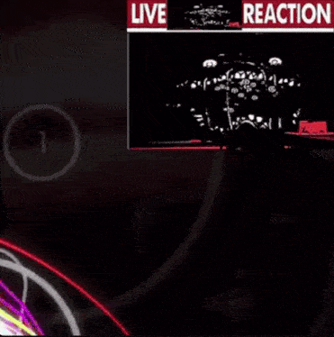 a screenshot of a video game with the words `` live reaction '' written on it .
