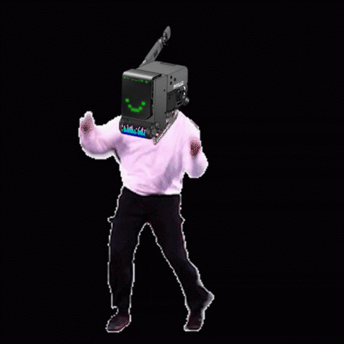 Tars Android GIF - Tars Android Dance Party GIFs