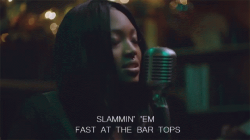 Slammin Em Fast At The Bar Tops Singing GIF - Slammin Em Fast At The Bar Tops Singing Bar Tops GIFs