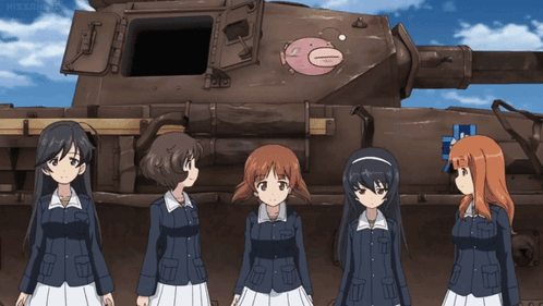 Anzu Kadotani Girls Und Panzer GIF - Anzu Kadotani Anzu Girls Und Panzer GIFs