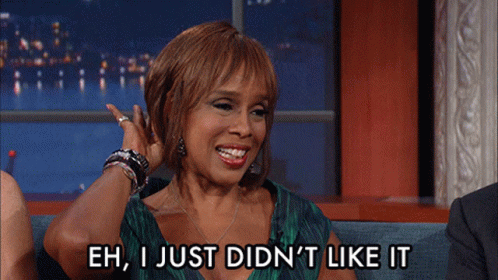 Gayle King I Just Didnt Like It GIF - Gayle King I Just Didnt Like It Scratch Head GIFs
