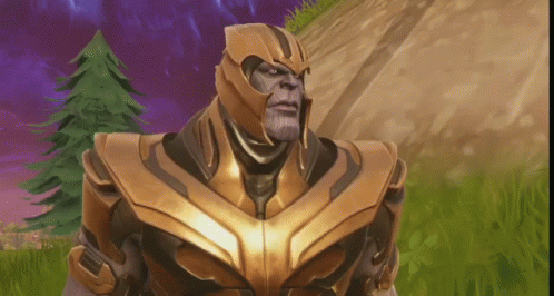 Thanos Dab GIF - Thanos Dab Fortnite GIFs