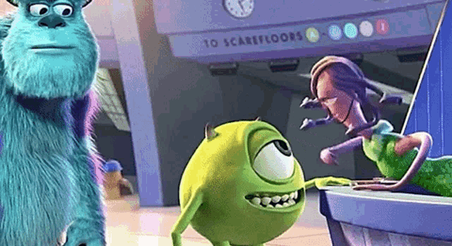 Mosters Inc Mike GIF - Mosters Inc Mike Pixar GIFs