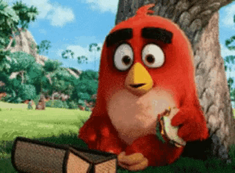 Angry Birds Wink GIF