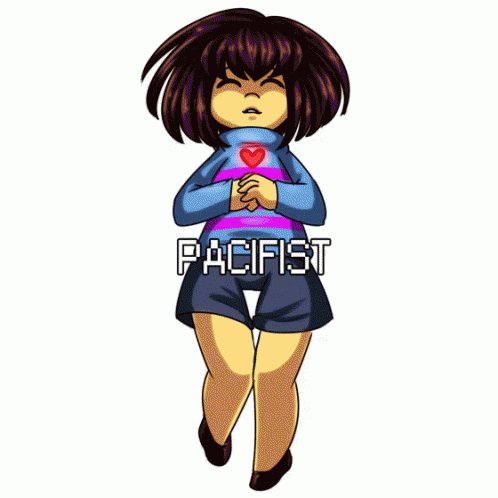 Undertale Pacifist GIF - Undertale Pacifist Genocide GIFs