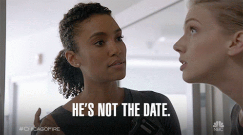 Hes Not The Date She Is GIF - Hes Not The Date She Is Thats Her GIFs