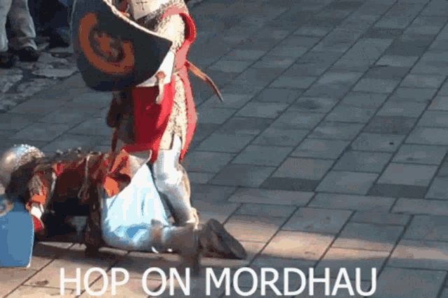 Mordhau Hop On Mordhau GIF - Mordhau Hop On Mordhau GIFs