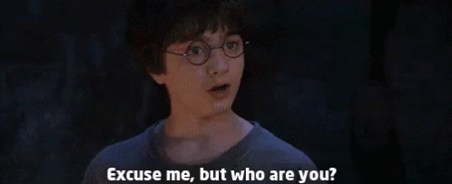 Who Are You GIF - Harrypotter Excuseme GIFs