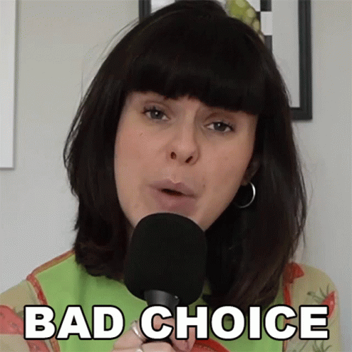 Bad Choice Tara Mooknee GIF