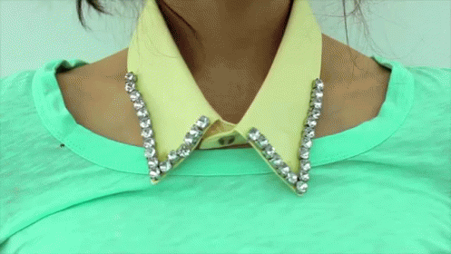 Diy Collars GIF - Collar Style Trend GIFs