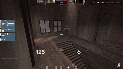 a screenshot of a video game with the number 125 on the bottom right