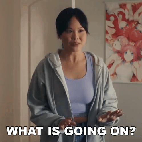 What Is Going On Sue Zen Chew GIF - What Is Going On Sue Zen Chew Wong Fu Productions GIFs