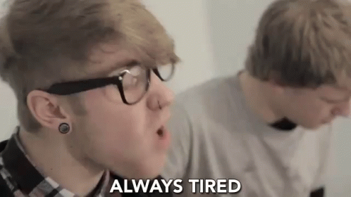 Always Tired Drained GIF - Always Tired Drained Fatigued GIFs