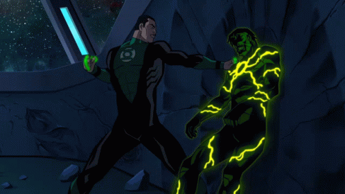 Hal Jordan Green Lantern GIF - Hal Jordan Green Lantern John Stewart GIFs