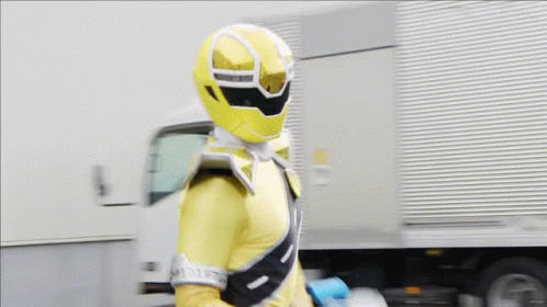 Mashin Sentai Kiramager Kiramai Yellow GIF - Mashin Sentai Kiramager Kiramai Yellow Gun Spin GIFs