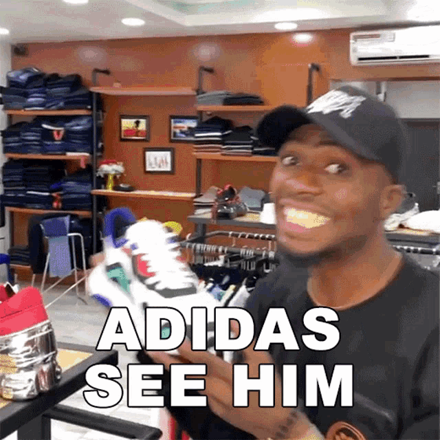 Adidas See Him Josh2funny GIF