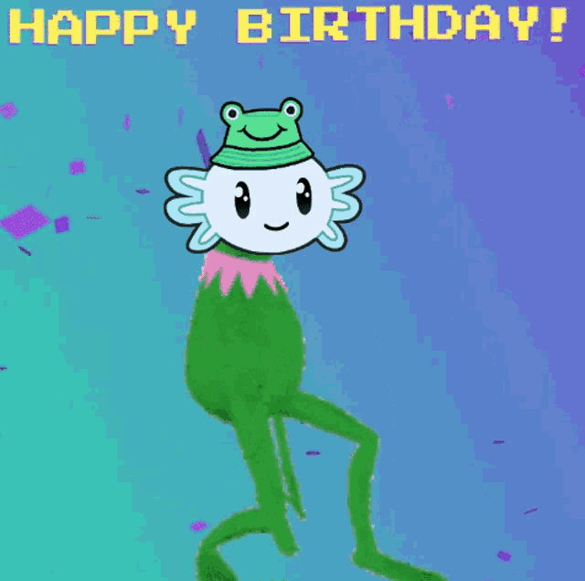 Axolittles Happy Birthday GIF