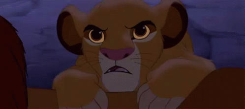 Angry Simba GIF - Lion King Hmp GIFs
