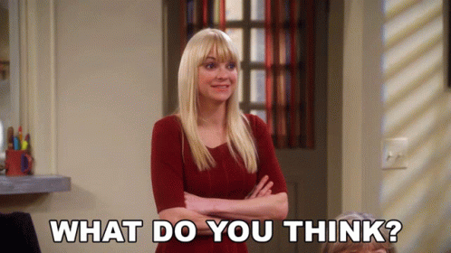 What Do You Think Christy Plunkett GIF - What Do You Think Christy Plunkett Anna Faris GIFs