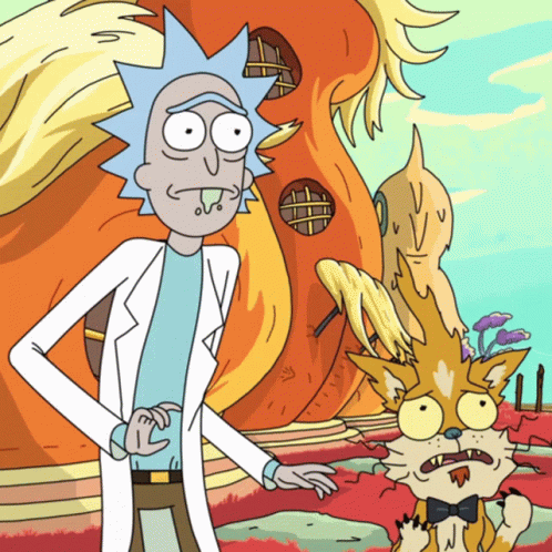 Rick And Morty Back Up GIF - Rick And Morty Back Up Stop GIFs