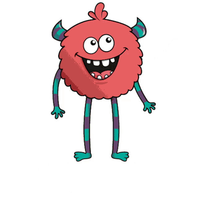 a tks thanks logo with a monster on it