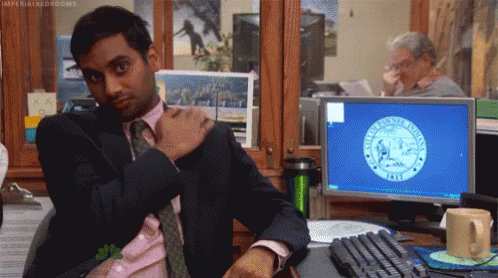 Dirt Off Your Shoulder GIF - Tom Haverford Parks And Rec Dust Off Your Shoulders GIFs