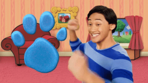 Blues Clues And You What I Like About Blue GIF - Blues Clues And You What I Like About Blue GIFs