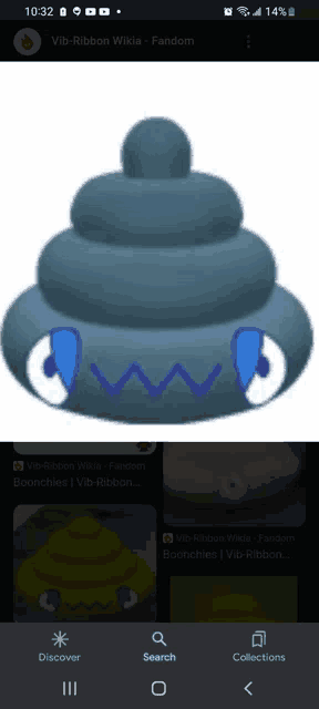 a screenshot of the vib-ribbon wiki fandom page