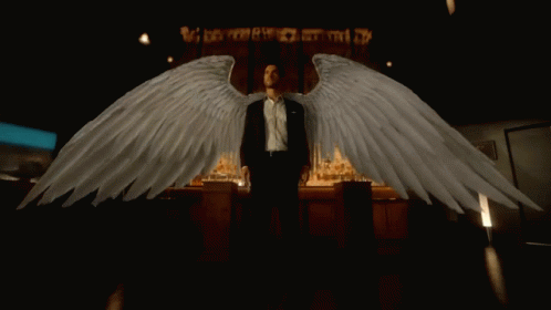 Lucifer Wings GIF - Lucifer Wings Lucifer Saved GIFs