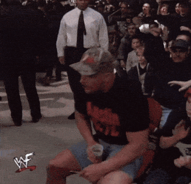 Stone Cold Steve Austin Beer GIF - Stone Cold Steve Austin Beer In The Crowd GIFs