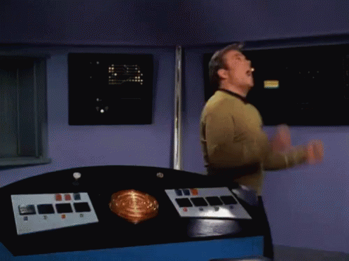 Wahhhhh GIF - Star Trek Scream Panic GIFs