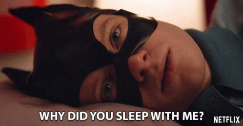 Why Did You Sleep With Me Regret GIF - Why Did You Sleep With Me Regret Tough Question GIFs