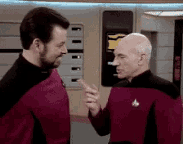 Pickard Number One GIF - Pickard Number One Star Trek GIFs