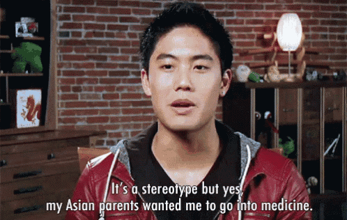 a man in a red jacket says it 's a stereotype but yes