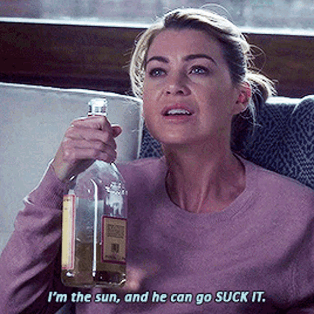 Greys Anatomy Meredith GIF - Greys Anatomy Meredith Suck It GIFs