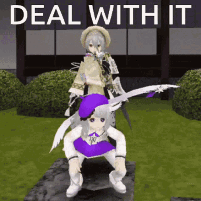 Toram Deal With It GIF - Toram Deal With It Couple GIFs